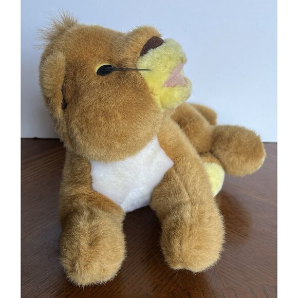 Kellytoy Lion Cub Plush Playful Open Mouth Vintage Playpets to Cuddle Tag - Picture 8 of 14
